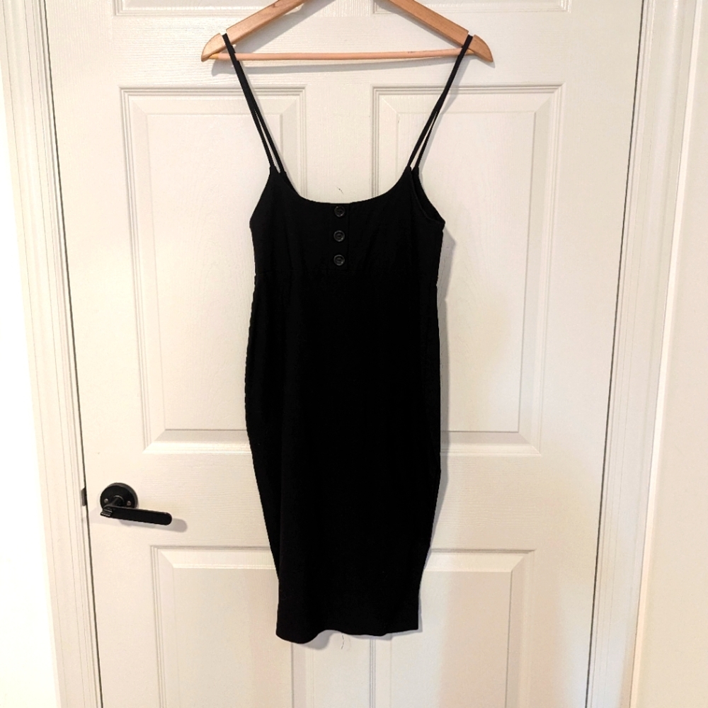 Fashion Nova suspender pencil skirt